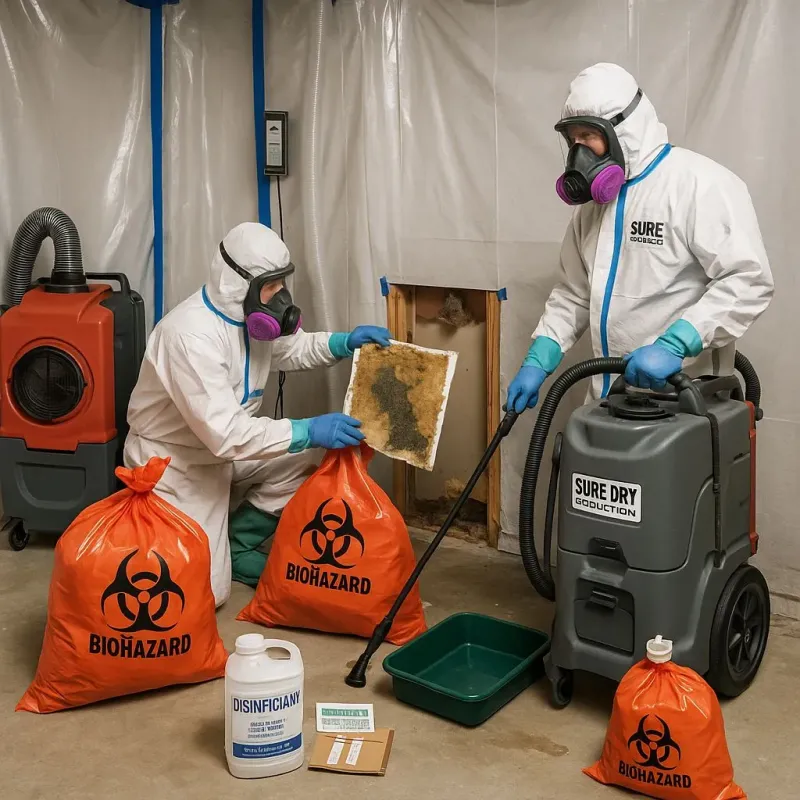 Contaminated Water Handling Protocols process in Fulton, IL