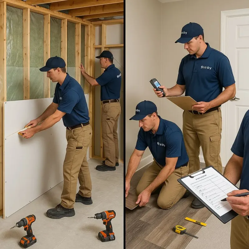 Repairs and Reconstruction process in Fulton, IL
